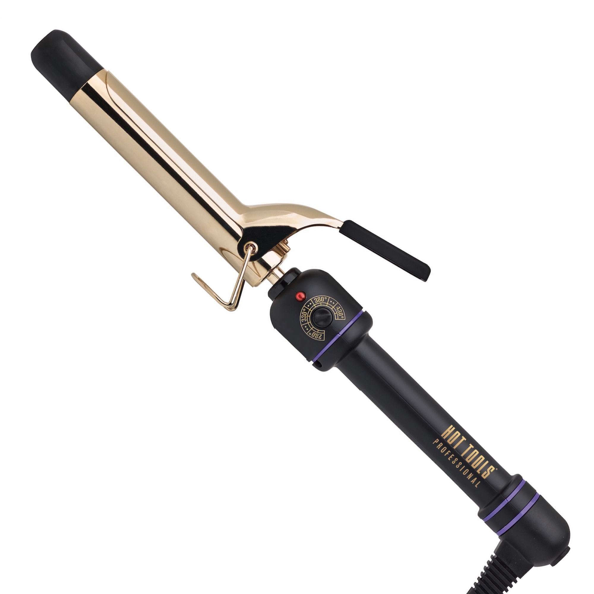Diaytar Côte d'Ivoire Fer à friser de salon professionnel Hot Tools 1" - Or 24 carats Beauty