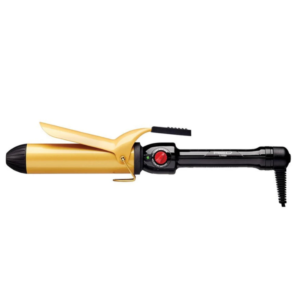Diaytar Côte d'Ivoire Fer à friser en céramique tourmaline rouge de Kiss 1 1/2" #CI07N Beauty