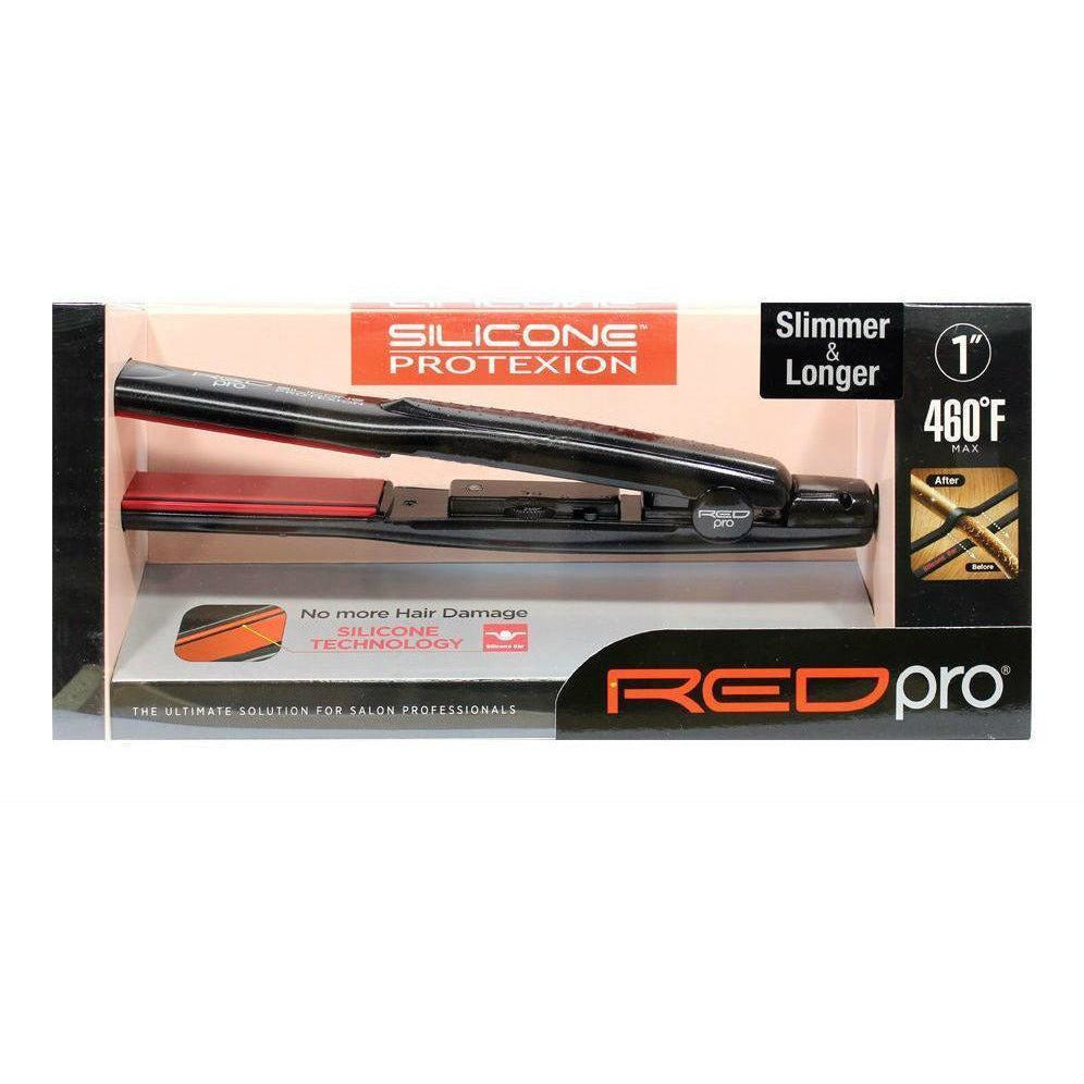 Diaytar Côte d'Ivoire Fer plat Red Pro by Kiss 1" en silicone Protexion #FIPS100U Beauty