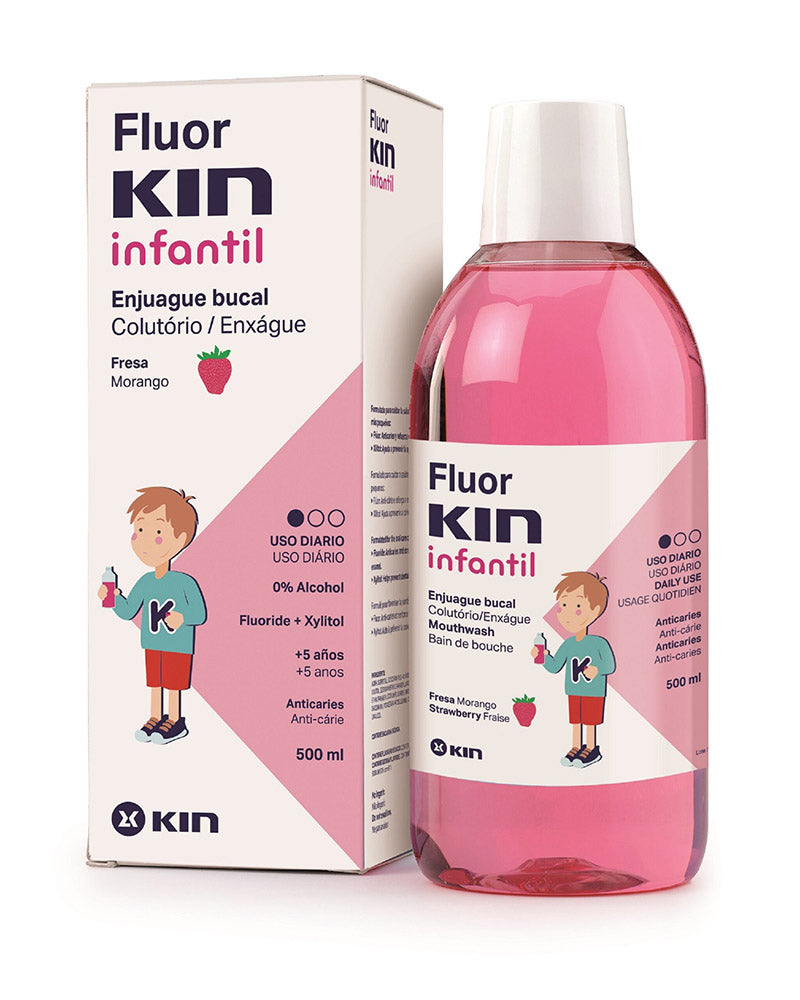 Diaytar Côte d'Ivoire fluorkin bain de bouche fraise +5ans 500ml - default title 