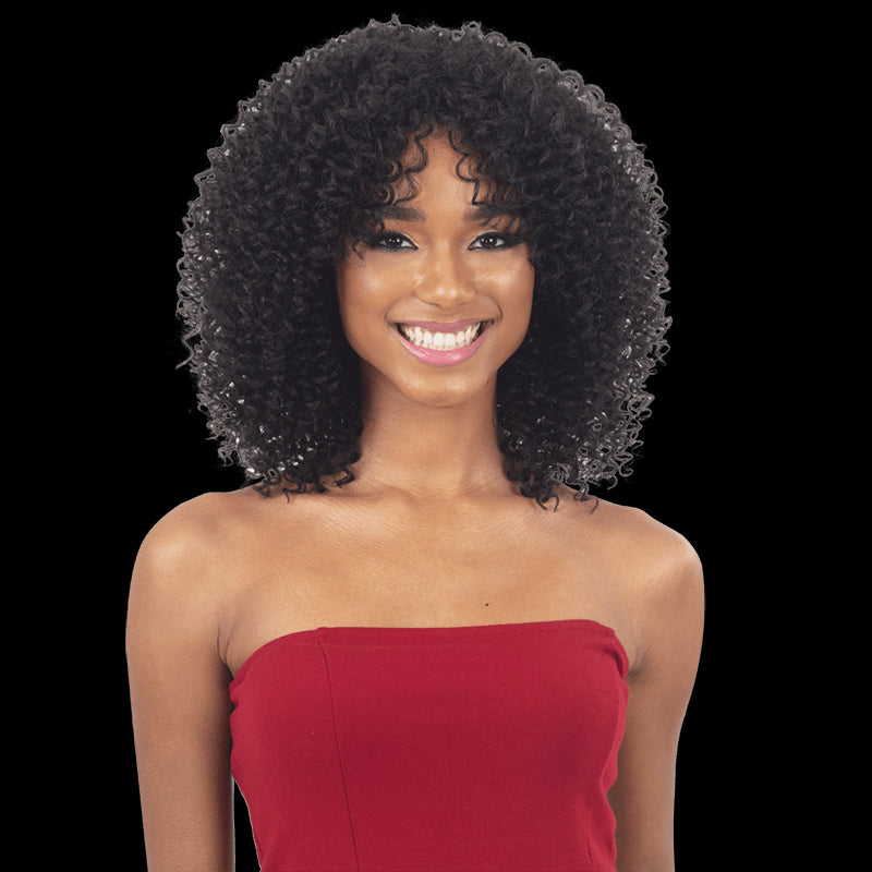 Diaytar Côte d'Ivoire FreeTress Equal Curlified 5" x 5" Perruque au crochet nouée à la main - Curl-Code Wigs