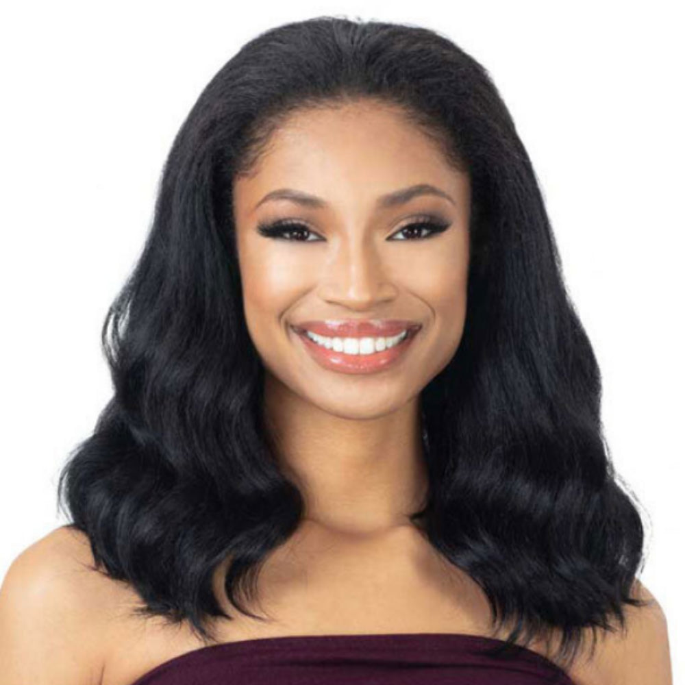 Diaytar Côte d'Ivoire FreeTress Equal FullCap Drawstring Half Wig - Natural Pressed Waves Half Wigs