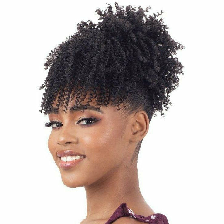 Diaytar Côte d'Ivoire FreeTress Equal Pony Pop Bang & Ponytail synthétiques – Coily Ponytails