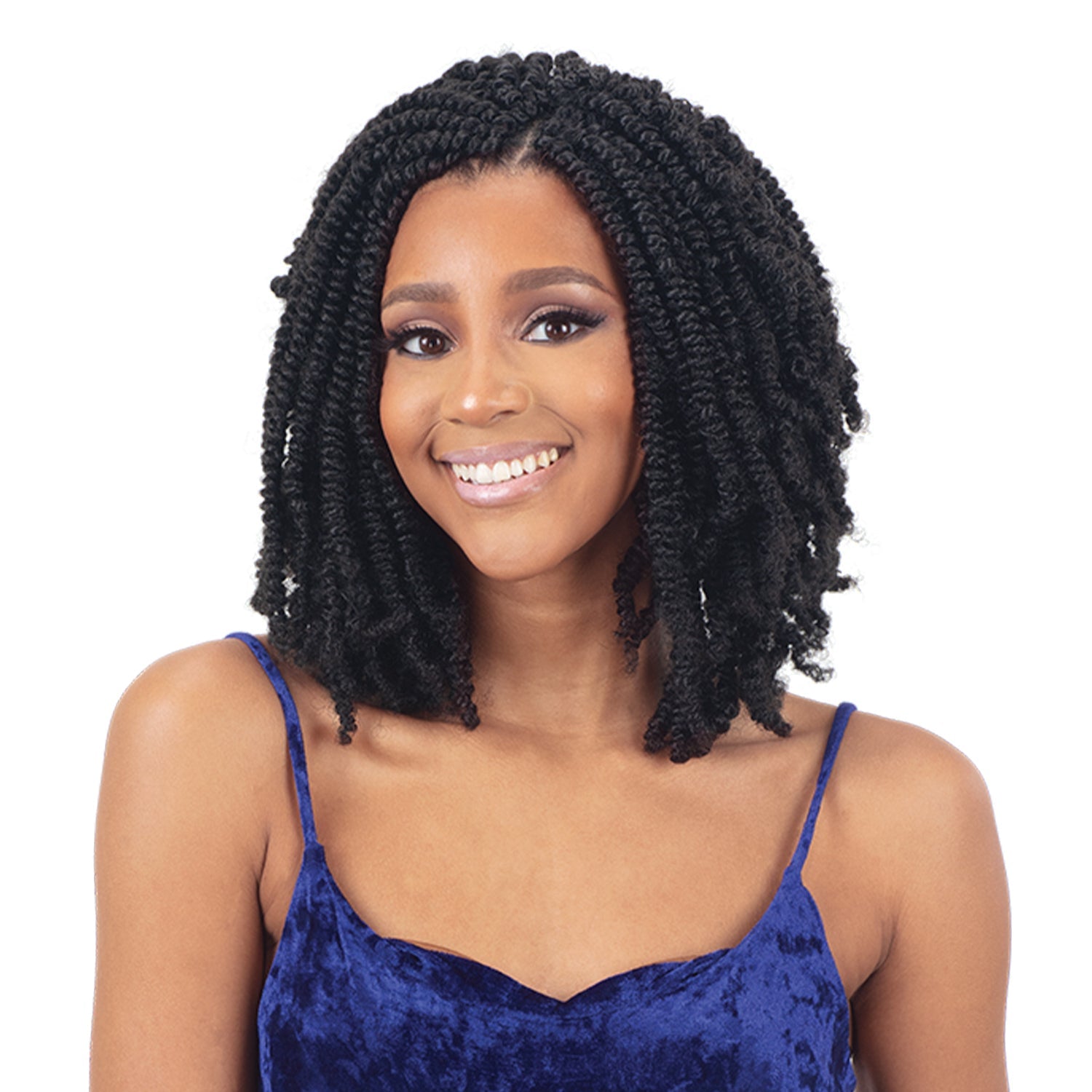Diaytar Côte d'Ivoire Freetress Synthétique Crochet Tresses - 3X Pré-Fluffed Water Poppin Twist 16" Braiding Hair