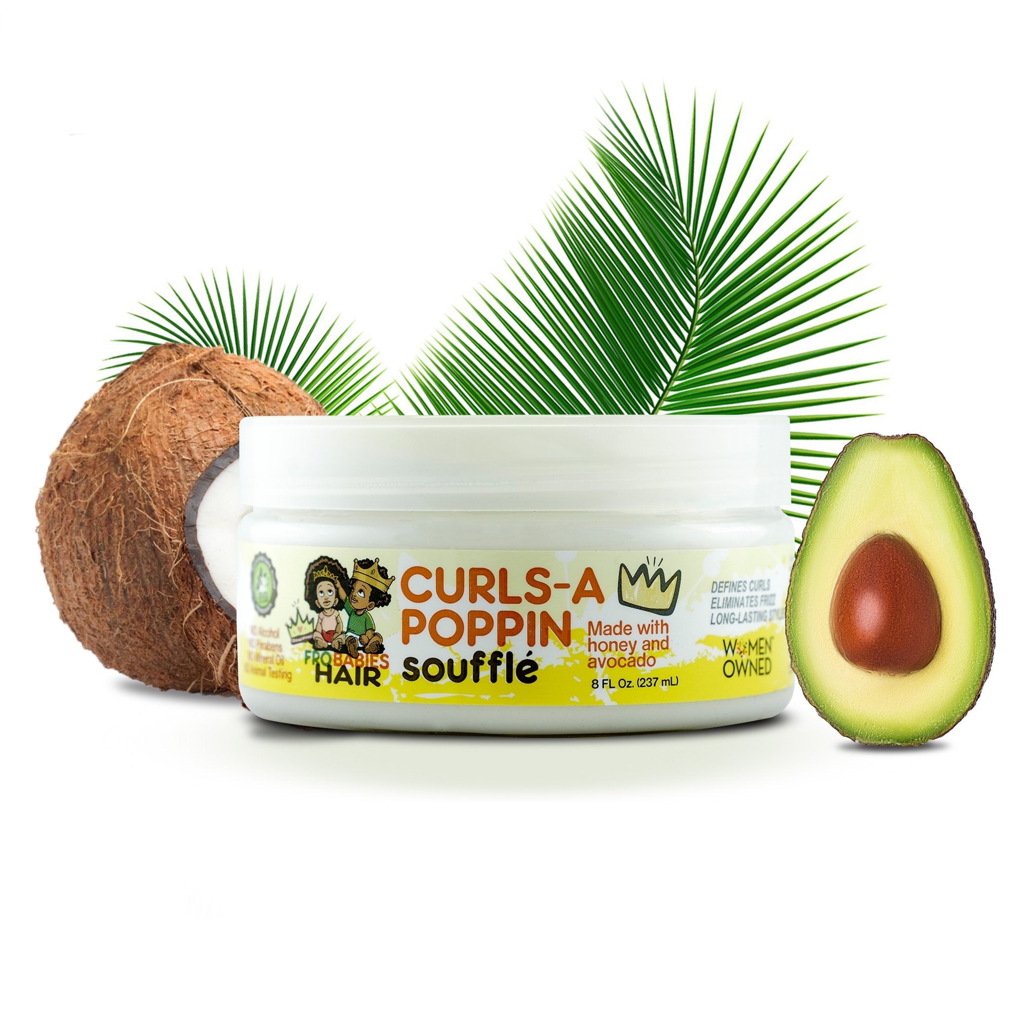 Diaytar Côte d'Ivoire FroBabies Hair Curls-A Poppin Soufflé 8oz BRAND,HAIR