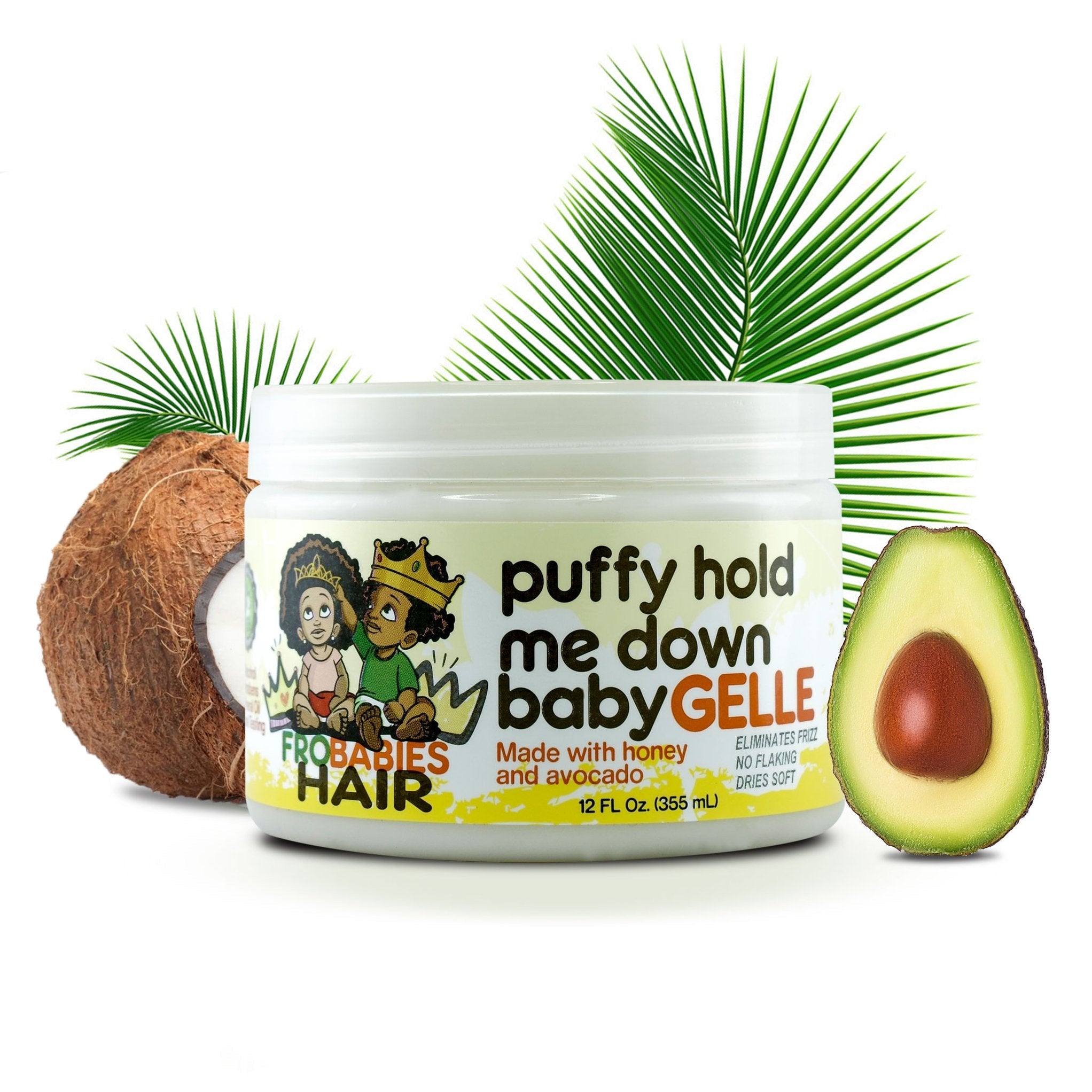 Diaytar Côte d'Ivoire FroBabies Hair Puffy Hold Me Down Baby Gelle 12 oz BRAND,HAIR