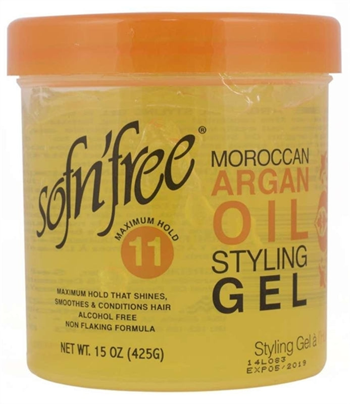 Diaytar Côte d'Ivoire Gel coiffant à l'huile d'argan marocaine Sofn'free 15 oz BRAND,HAIR