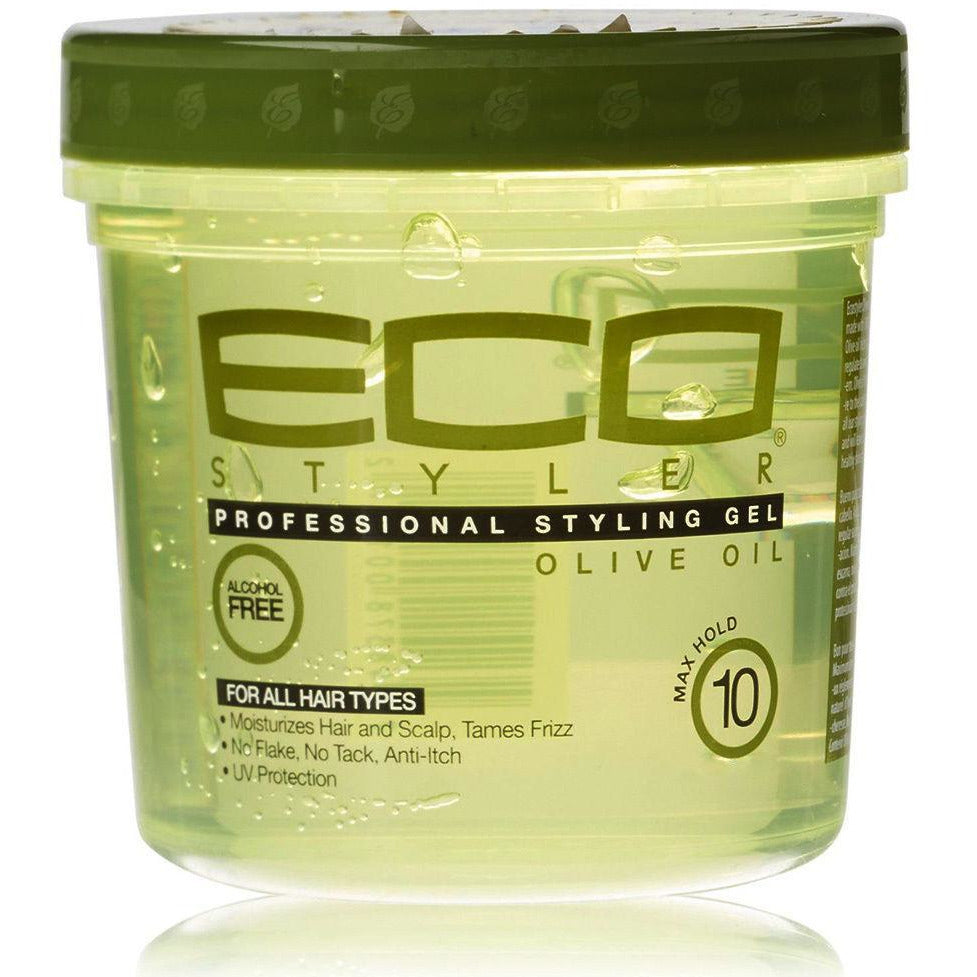 Diaytar Côte d'Ivoire Gel coiffant professionnel à l'huile d'olive Eco Styler 8 oz Hair Care