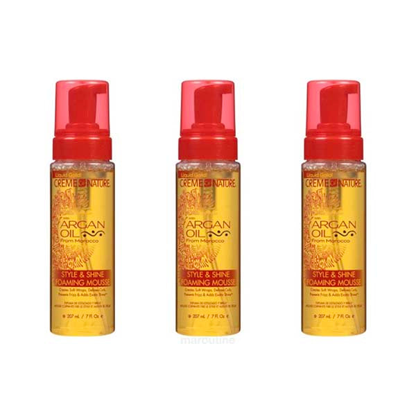 Diaytar Côte d'Ivoire Frizz creme of nature à l'huile d'argan PACK