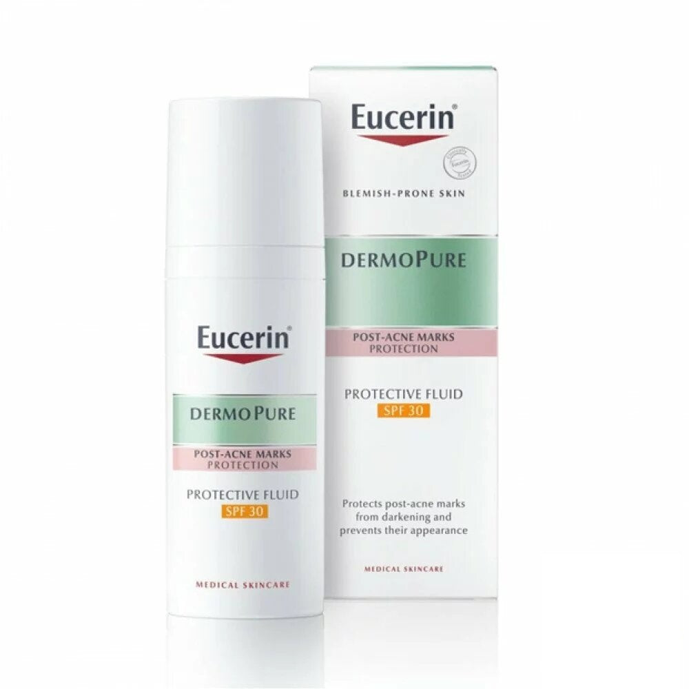 Diaytar Côte d'Ivoire Eucerin dermopure fluide protecteur spf30 Peaux Acnéiques,Peaux Grasses,Peaux Mixtes,Visage