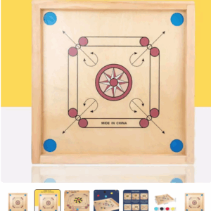 Jeu de société Carrom en bois
