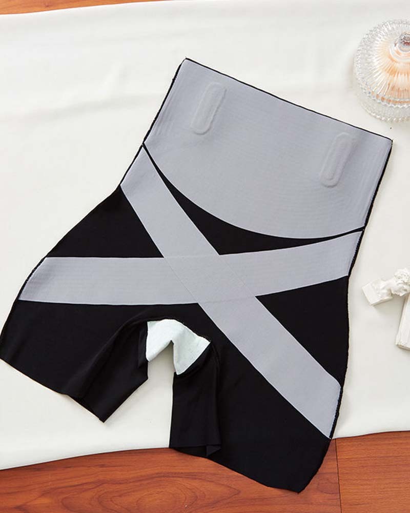 Suspension croisée hanche ascenseur 5D8D taille corps minceur pantalon