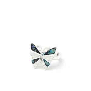 Bague extensible papillon ormeau
