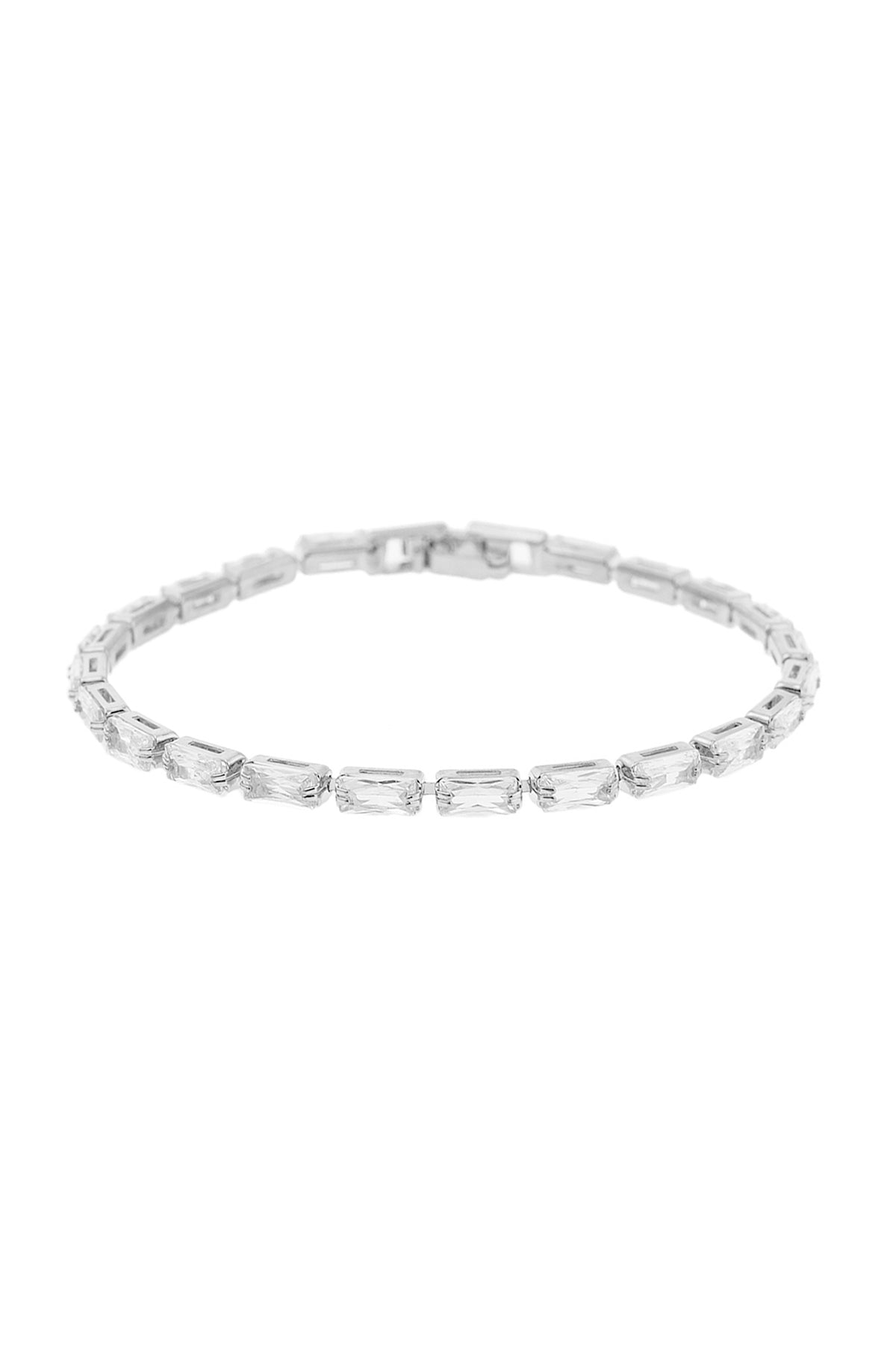 Bracelet Baguette Cristal 3x6mm