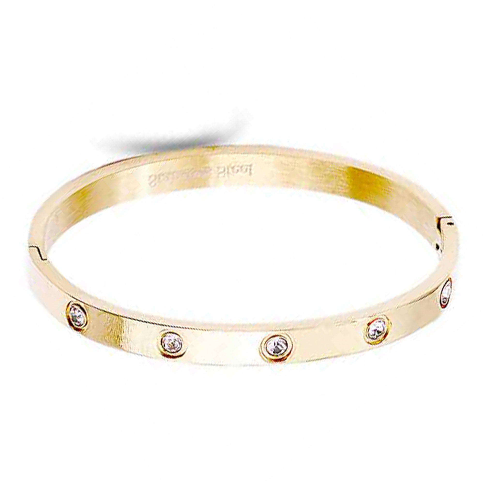Bracelet en métal cubique en acier inoxydable