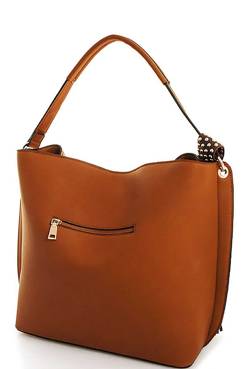Cartable à pampilles chic et tendance avec longue sangle – Image 4