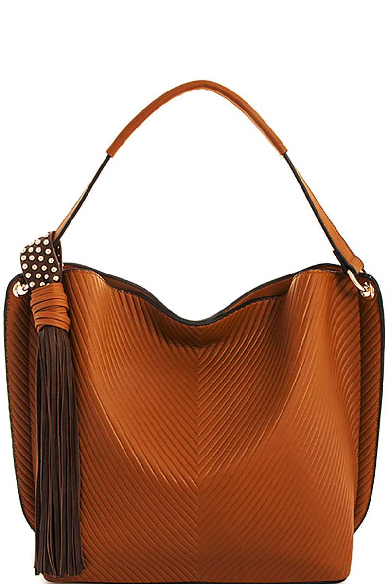 Cartable à pampilles chic et tendance avec longue sangle – Image 6