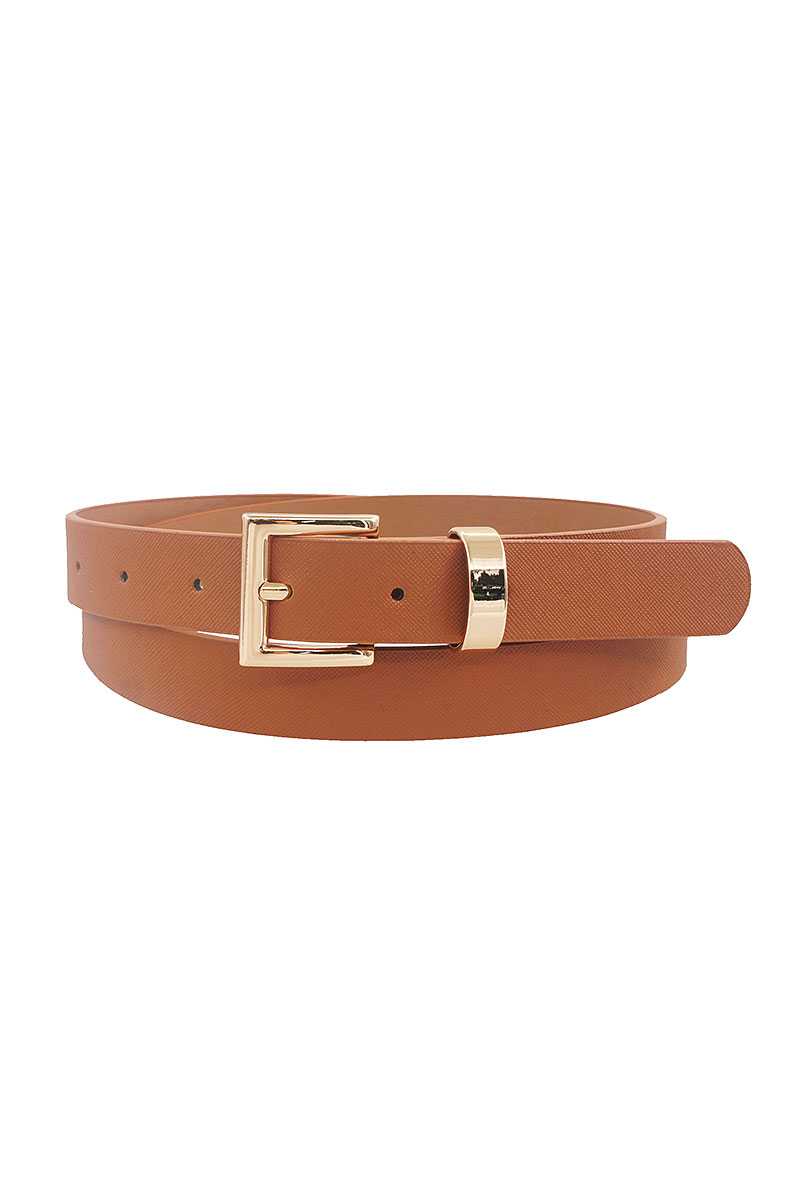 Ceinture à boucle moderne et décontractée élégante