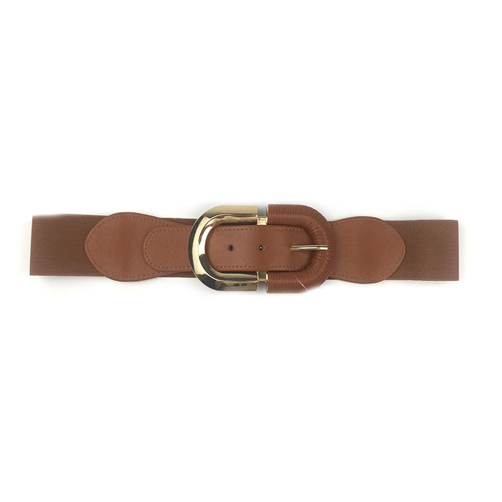 Ceinture élastique à boucle ovale