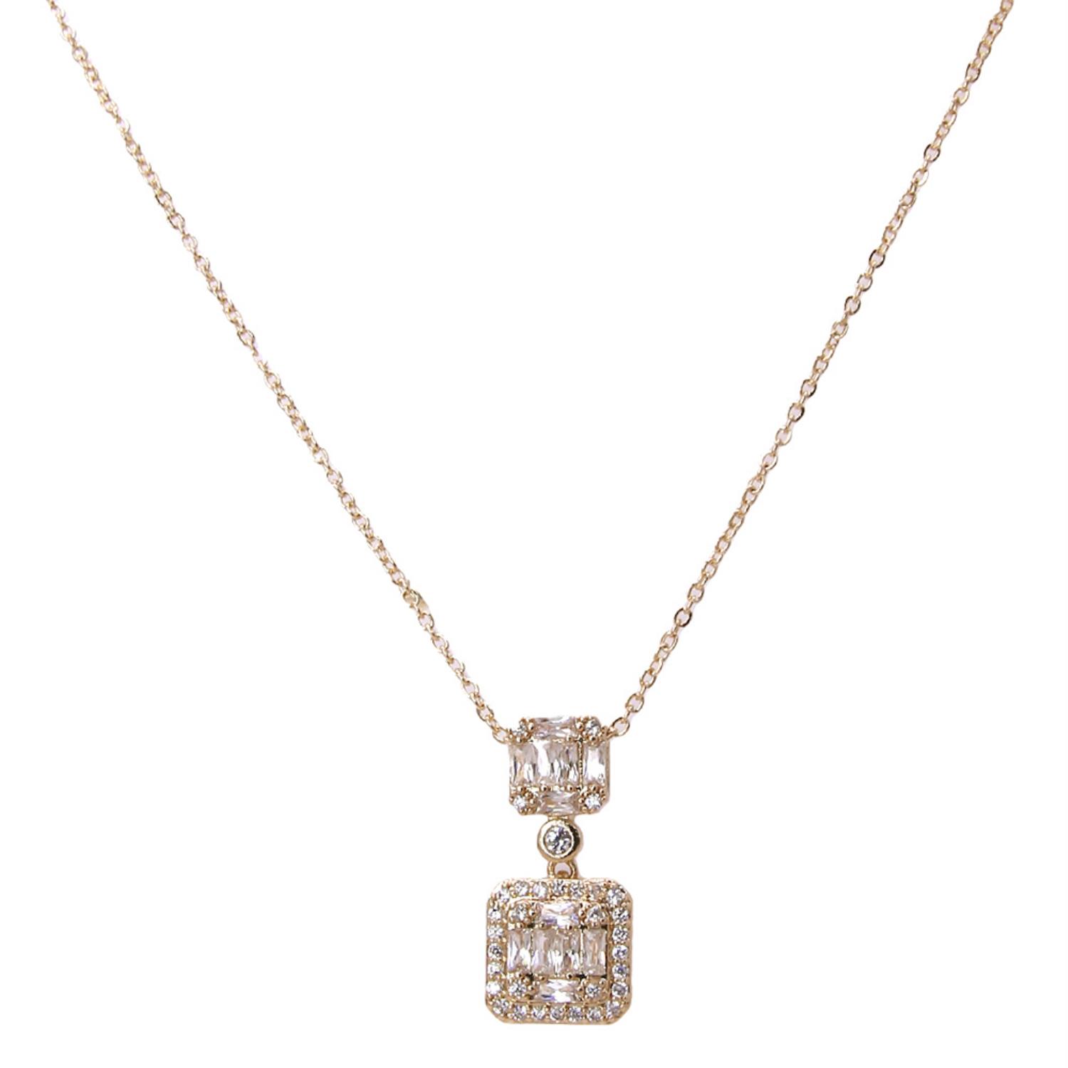 Collier Double Carré