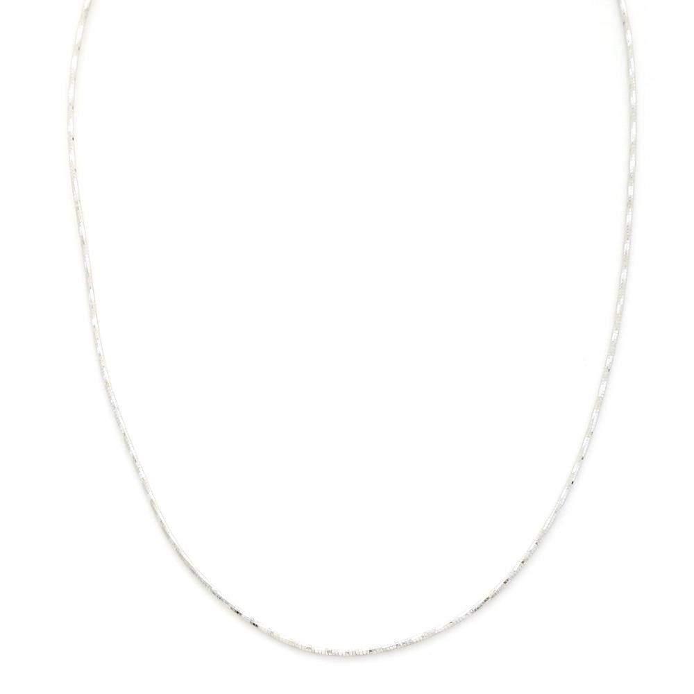 Collier fin en métal