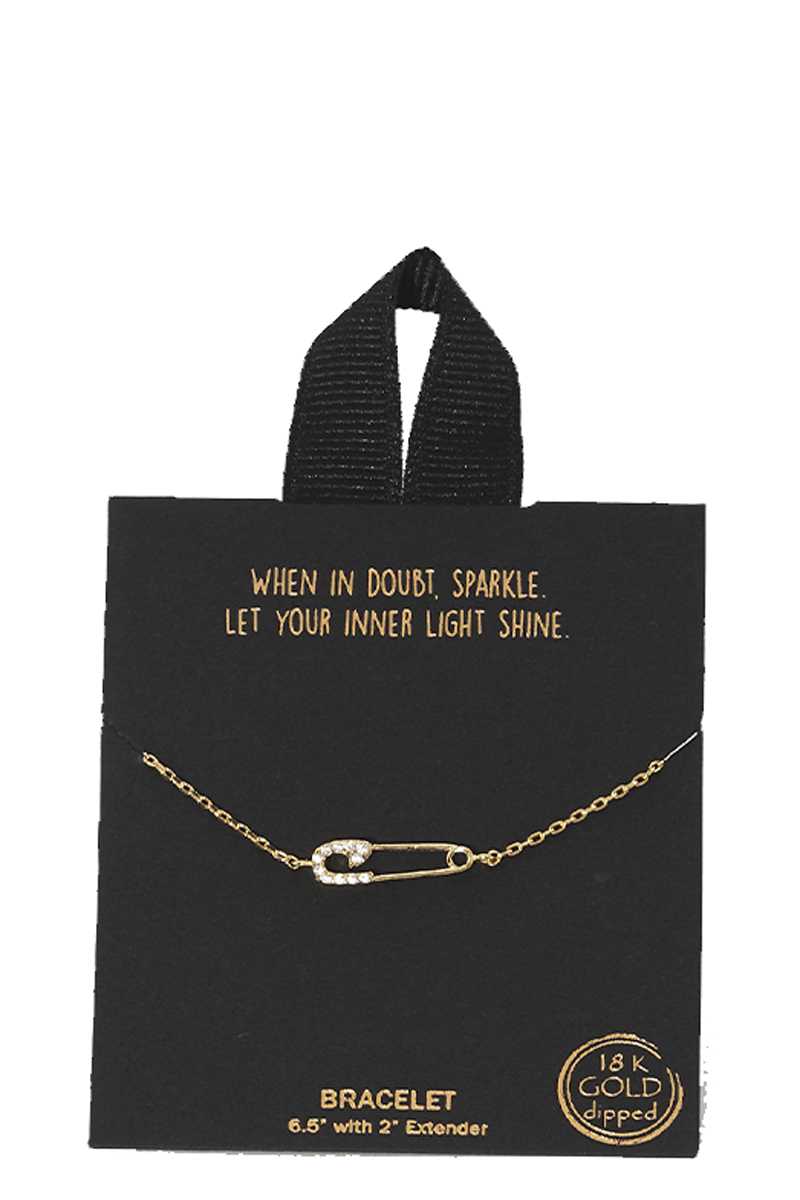 Collier pendentif épingle à vêtements trempé dans du vieux rhodium