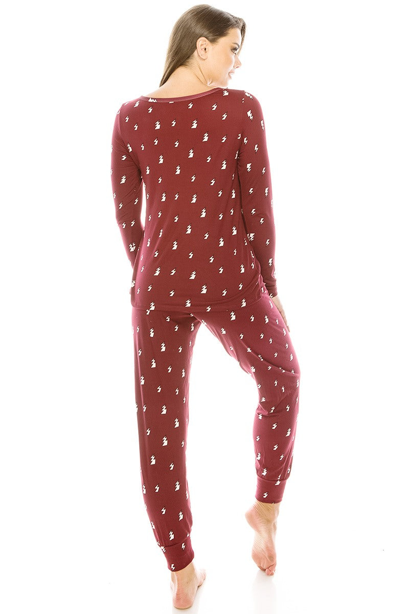 Ensemble pyjama en flanelle 2 pièces