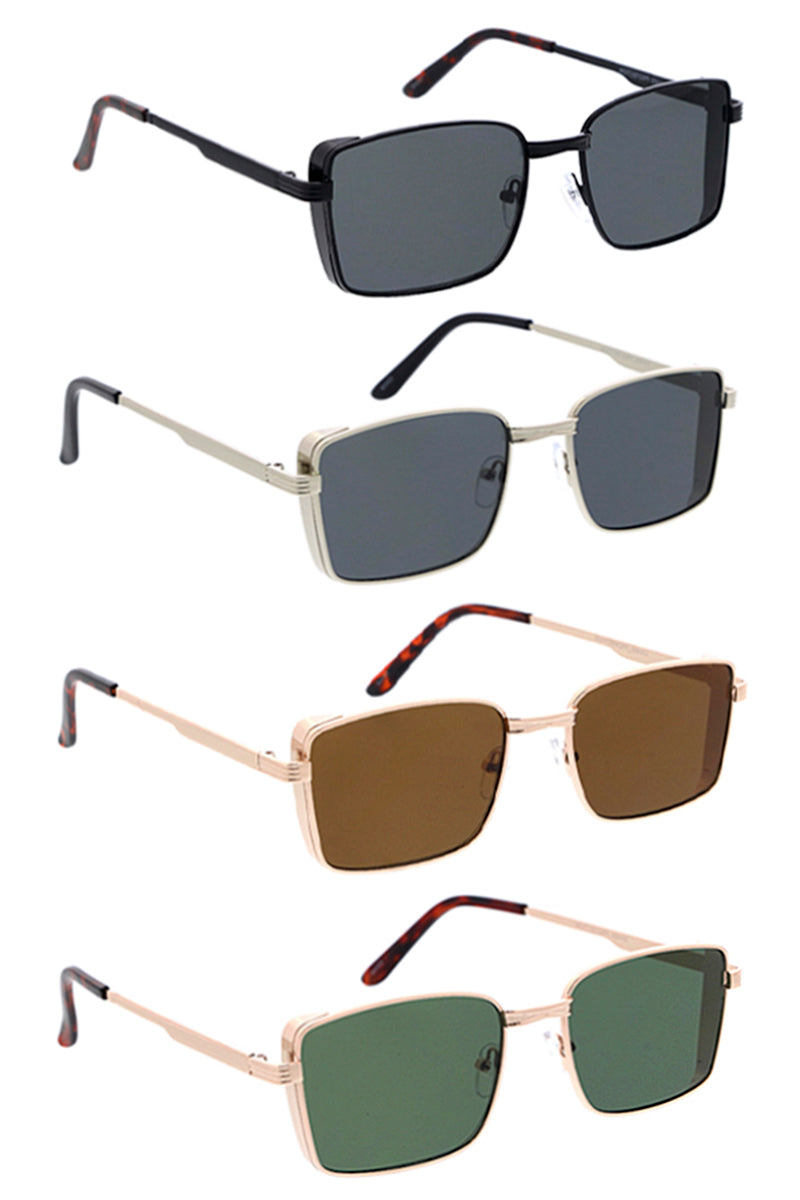 Lunettes de soleil carrées à la mode