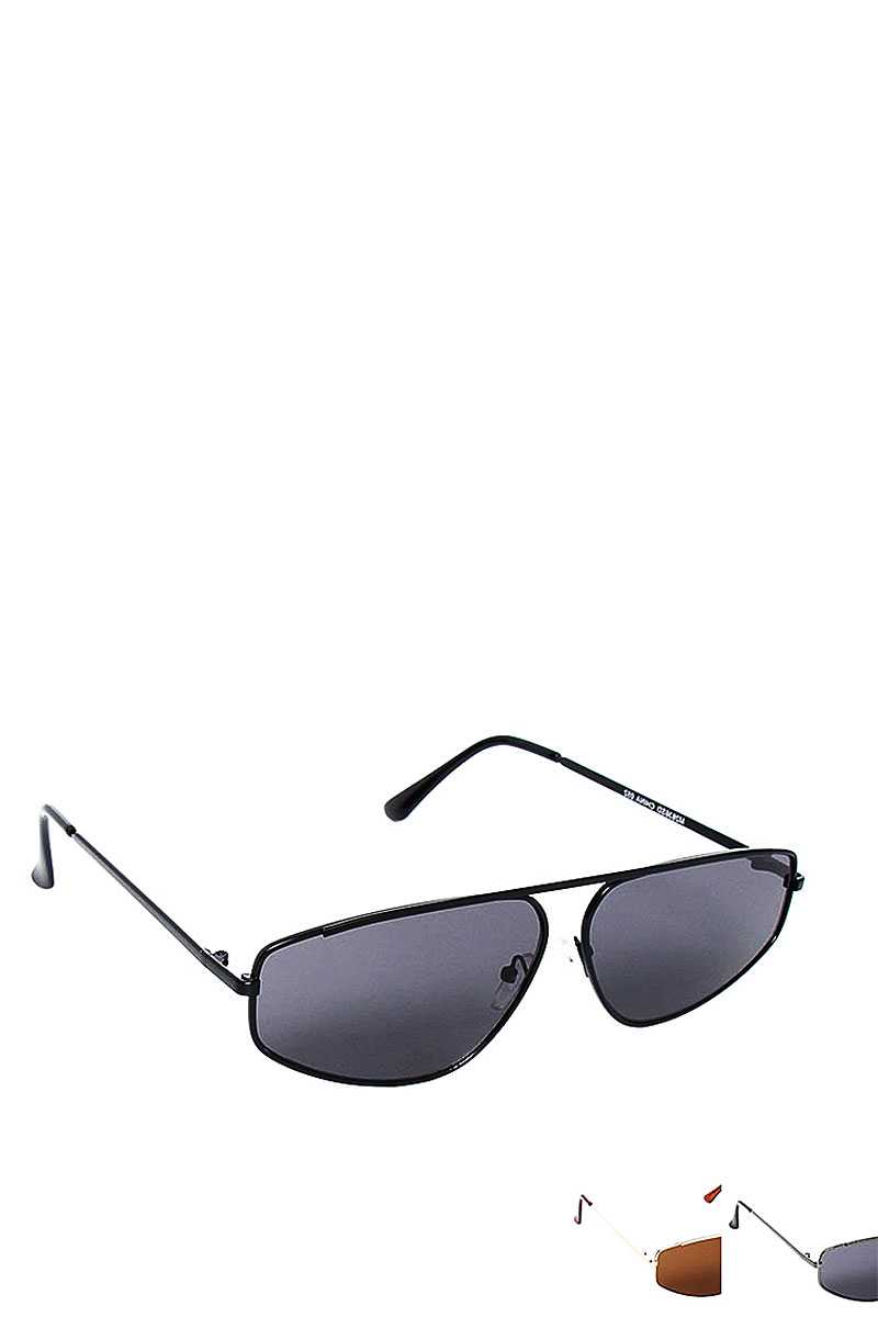 Lunettes de soleil rétro aviateur de mode