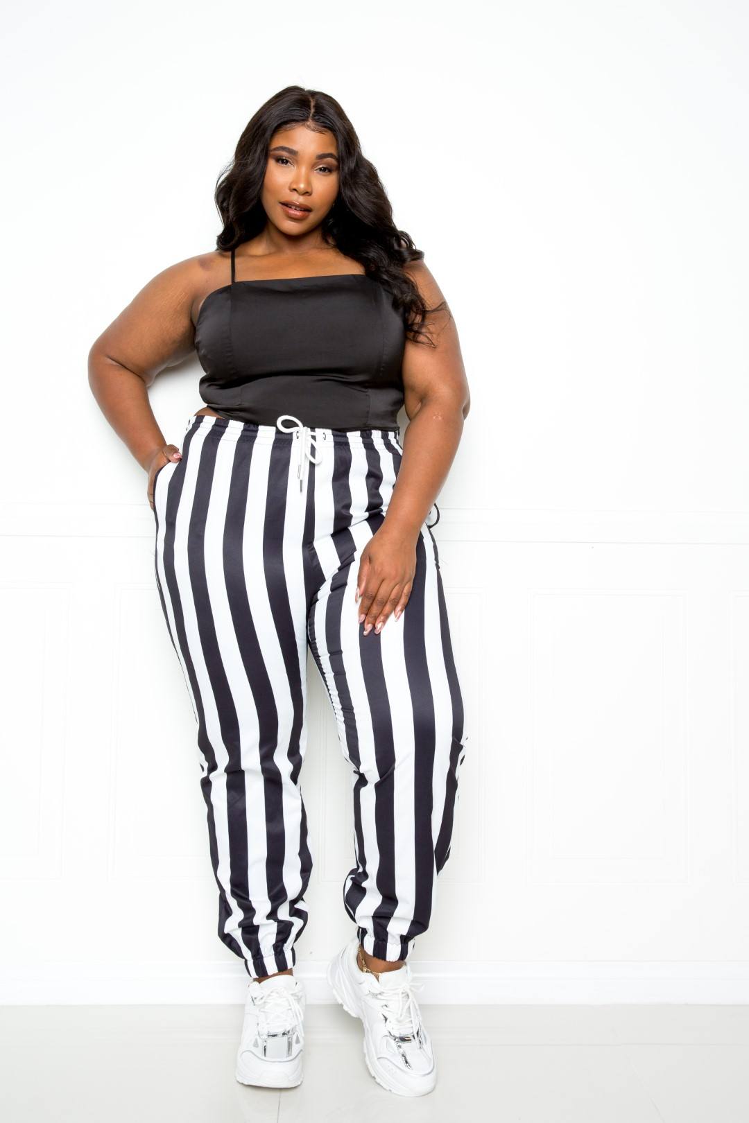 Pantalon de jogging à rayures
