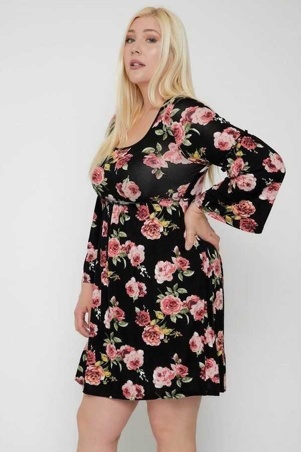 Robe à imprimé floral