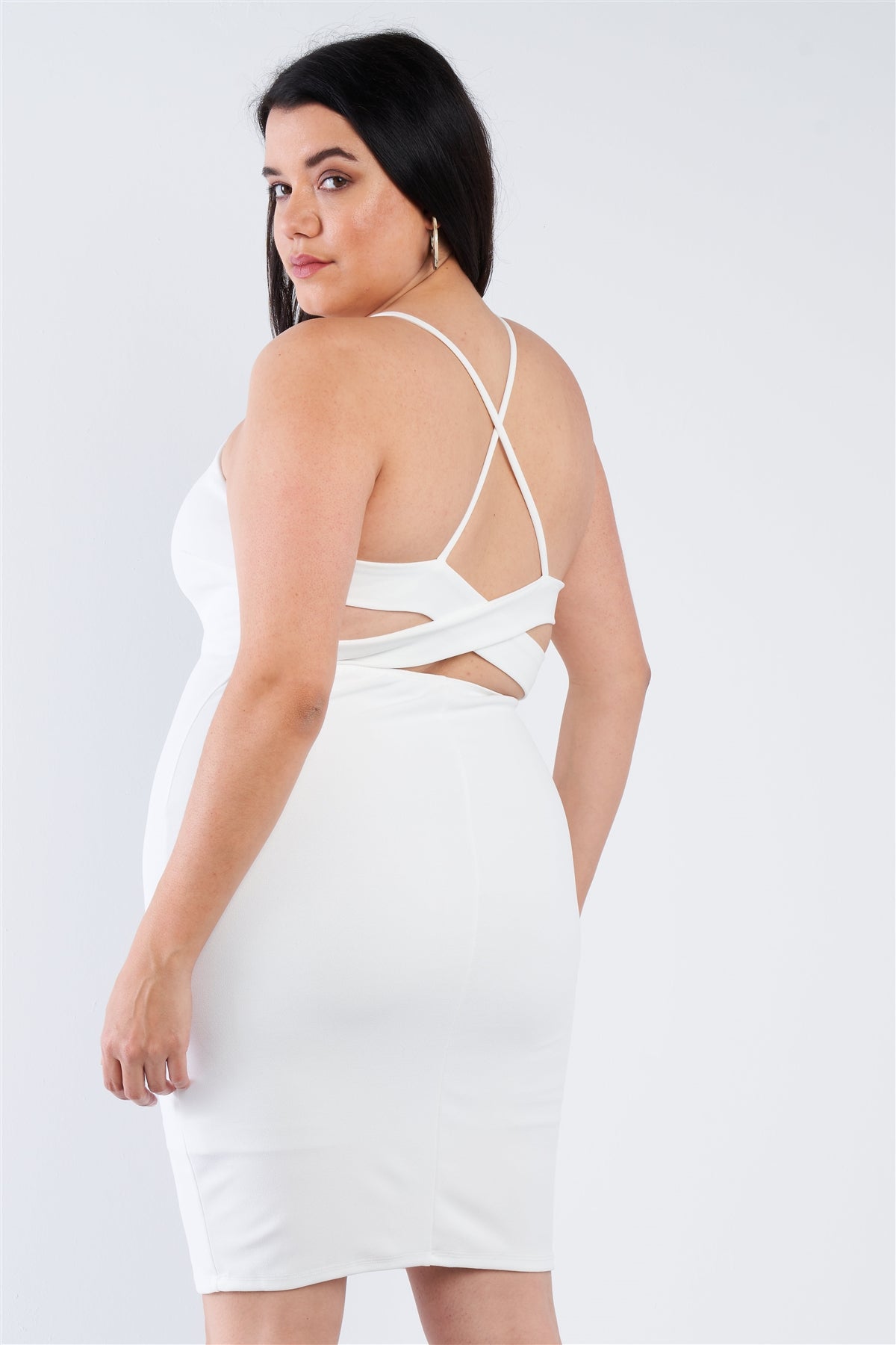 Robe moulante basique grande taille – Image 5