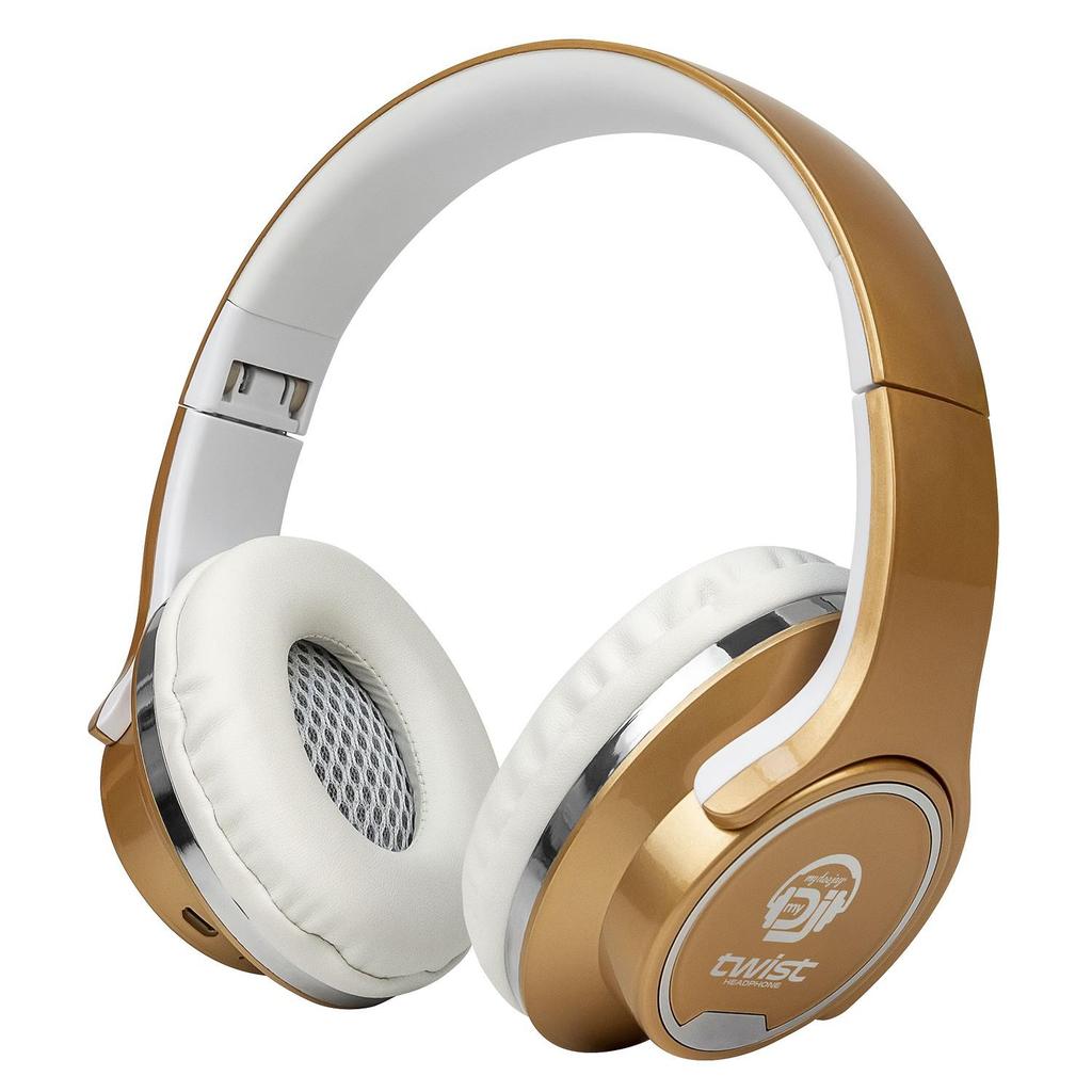 Casque sans fil avec micro mydeejay twist 2 in 1 or blanc. DIAYTAR CÔTE D'IVOIRE vous offre une expérience d'achat en ligne unique en proposant une multitude de produits discount dans différents domaines. Faites-vous plaisir sans vous ruiner en choisissant parmi notre sélection de produits pour la maison, l'électroménager, l'informatique, la mode et bien plus encore.