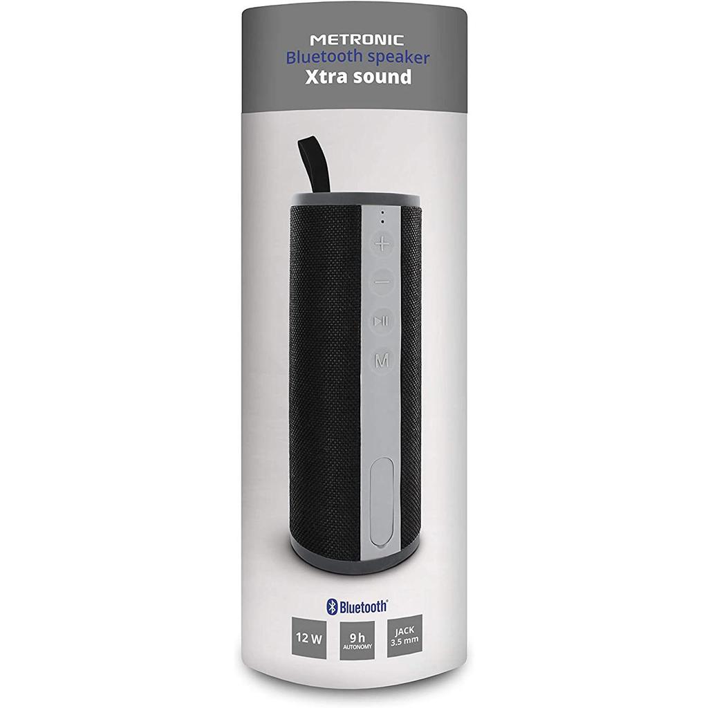 Enceinte bluetooth metronic xtra sound 477083 noir gris. DIAYTAR CÔTE D'IVOIRE - Votre solution en ligne pour des achats malins à petit prix. Explorez notre vaste gamme de produits discount, des indispensables pour la maison aux dernières nouveautés en matière d'informatique, de mode et de gadgets. Économisez sans compromis sur la qualité en choisissant notre boutique en ligne.