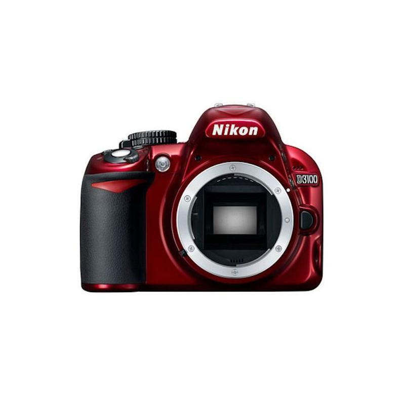 Reflex Nikon D3100 - Rouge – Image 4