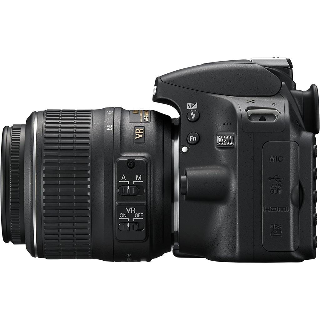 Reflex nikon d3200 noir objectif nikon af s dx nikkor 18 55mm f 3 5 5 6 vr ii. Chez DIAYTAR CÔTE D'IVOIRE, nous rendons le shopping discount accessible à tous. Découvrez notre boutique en ligne où vous trouverez une large gamme de produits pour la maison, l'électroménager, l'informatique, la mode et les gadgets. Profitez de nos prix compétitifs pour réaliser des économies tout en vous faisant plaisir !
