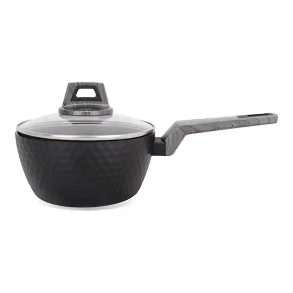 Casserole avec couvercle amercook noir aluminium o 18 cm _9097. Bienvenue chez DIAYTAR COTE D'IVOIRE - Où Chaque Achat est un Geste d'Amour. Découvrez notre sélection minutieuse et choisissez des articles qui témoignent de votre passion.