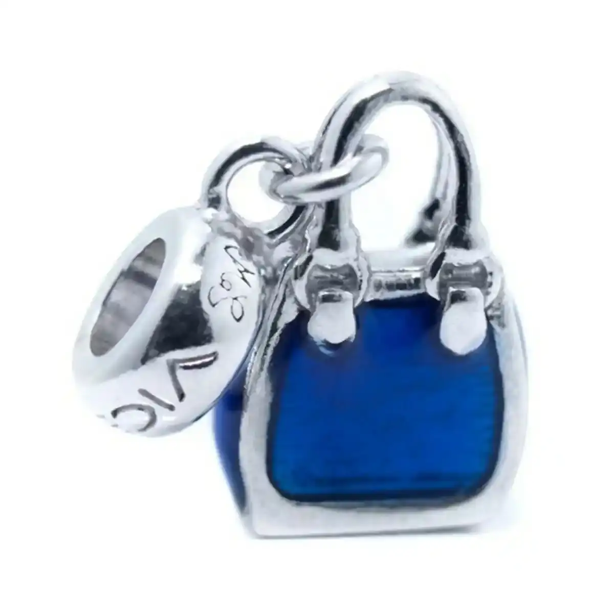 Perles femme viceroy vmm0256 03 bleu argent 1 cm _4551. DIAYTAR COTE D'IVOIRE - Où le Shopping Devient une Aventure Culturelle. Plongez dans notre univers de produits qui célèbrent l'héritage et l'artisanat du Côte d'Ivoire.