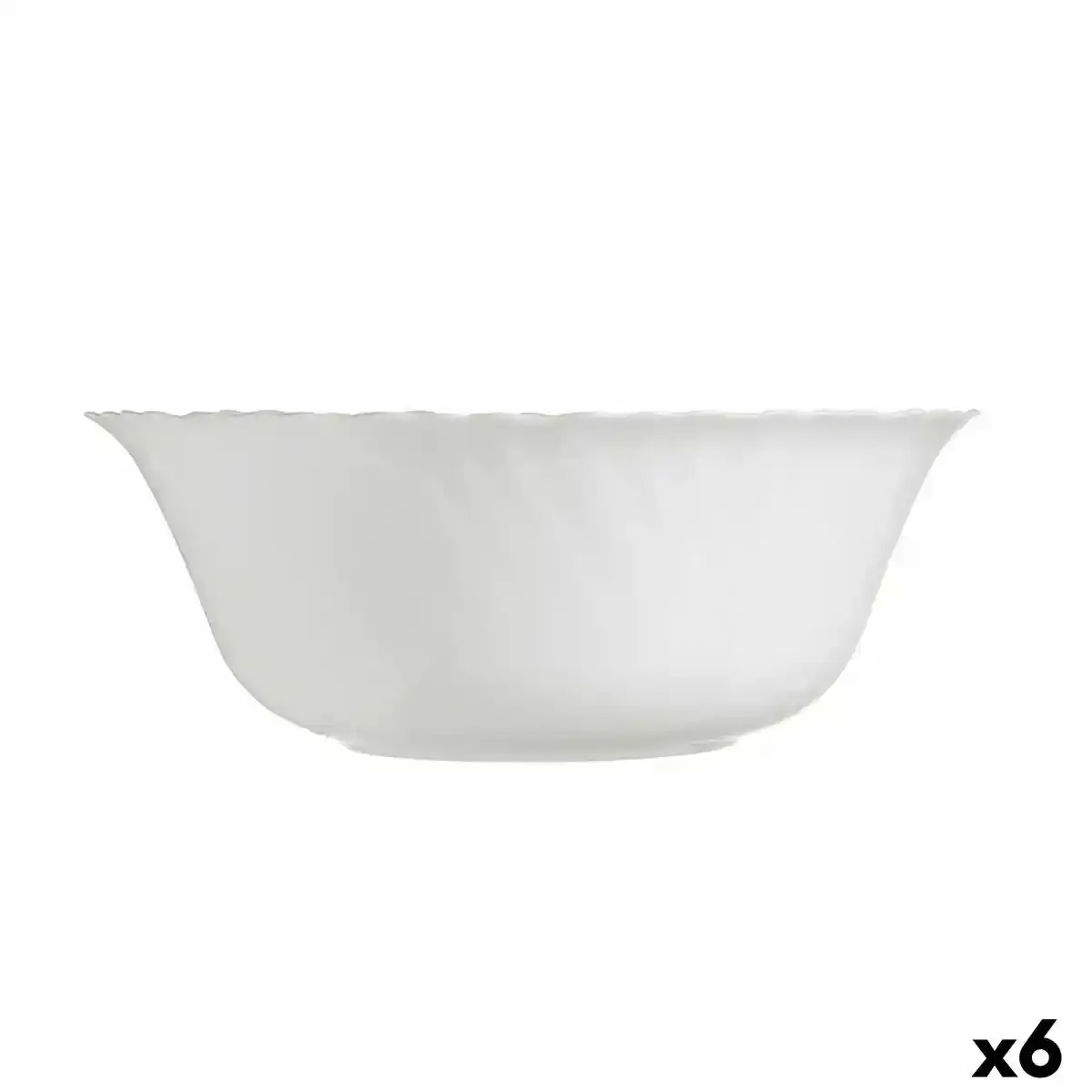 Saladier luminarc feston verre blanc 25 cm 6 unites _9091. Entrez dans le Monde de DIAYTAR COTE D'IVOIRE - Où Chaque Produit Raconte une Histoire Unique. Explorez notre sélection et laissez-vous transporter par des récits à travers les articles que vous choisissez.