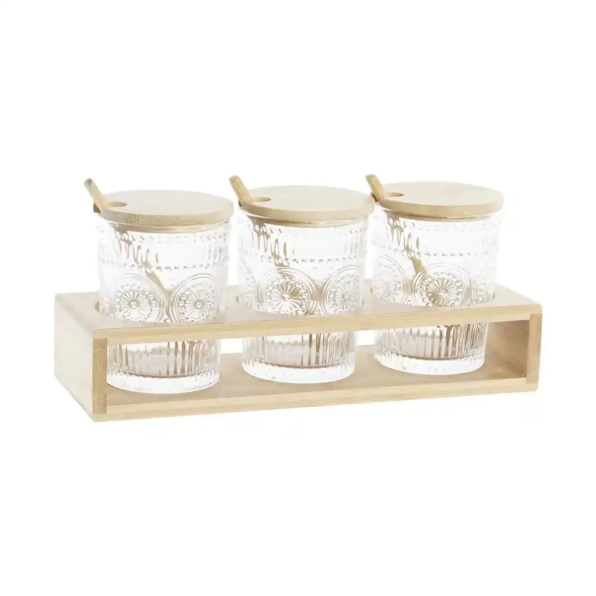 Sucrier dkd home decor 28 x 10 x 13 5 cm cristal_1219. DIAYTAR COTE D'IVOIRE - Votre Destination pour un Shopping Réfléchi. Découvrez notre gamme variée et choisissez des produits qui correspondent à vos valeurs et à votre style de vie.