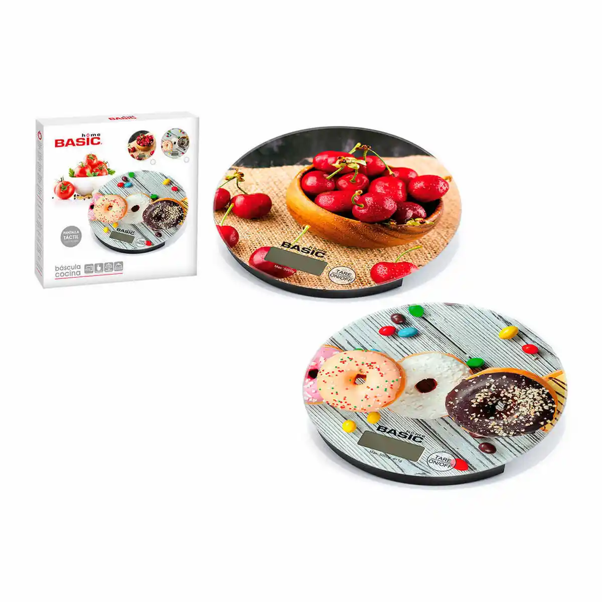balance de cuisine Basic Home Digital LCD 5 kg (18,8 x 2,2 cm)