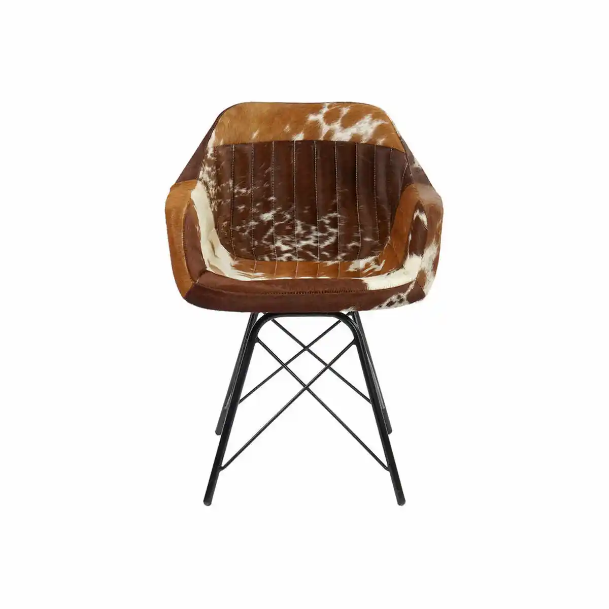 Chaise de salle a manger dkd home decor cuir marron metal_1752. DIAYTAR COTE D'IVOIRE - Votre Destination Shopping Inspirante. Explorez notre catalogue pour trouver des articles qui stimulent votre créativité et votre style de vie.