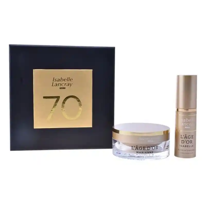 Coffret cosmetique femme l age d or isabelle lancray 2 pcs _7695. DIAYTAR COTE D'IVOIRE - Votre Destination Shopping de Choix. Explorez notre boutique en ligne et découvrez des trésors qui reflètent votre style et votre passion pour l'authenticité.