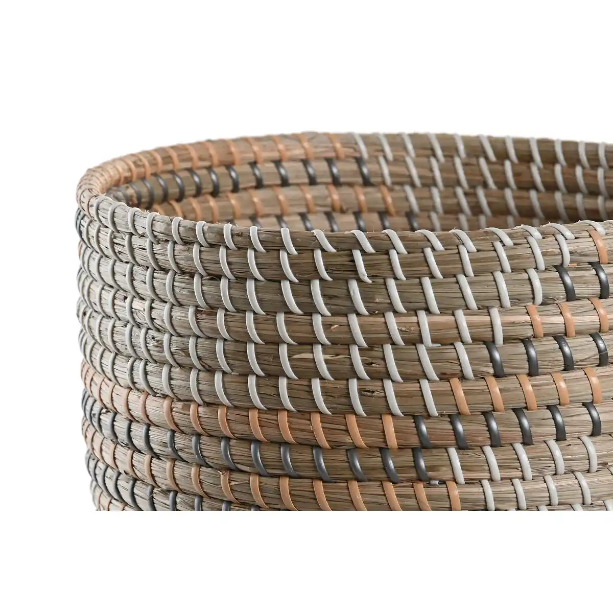 Ensemble de paniers dkd home decor 28 x 28 x 22_5817. DIAYTAR COTE D'IVOIRE - Votre Destination Shopping Authentique. Explorez notre boutique en ligne et découvrez des trésors qui reflètent l'âme du Côte d'Ivoire, pour une expérience shopping unique.