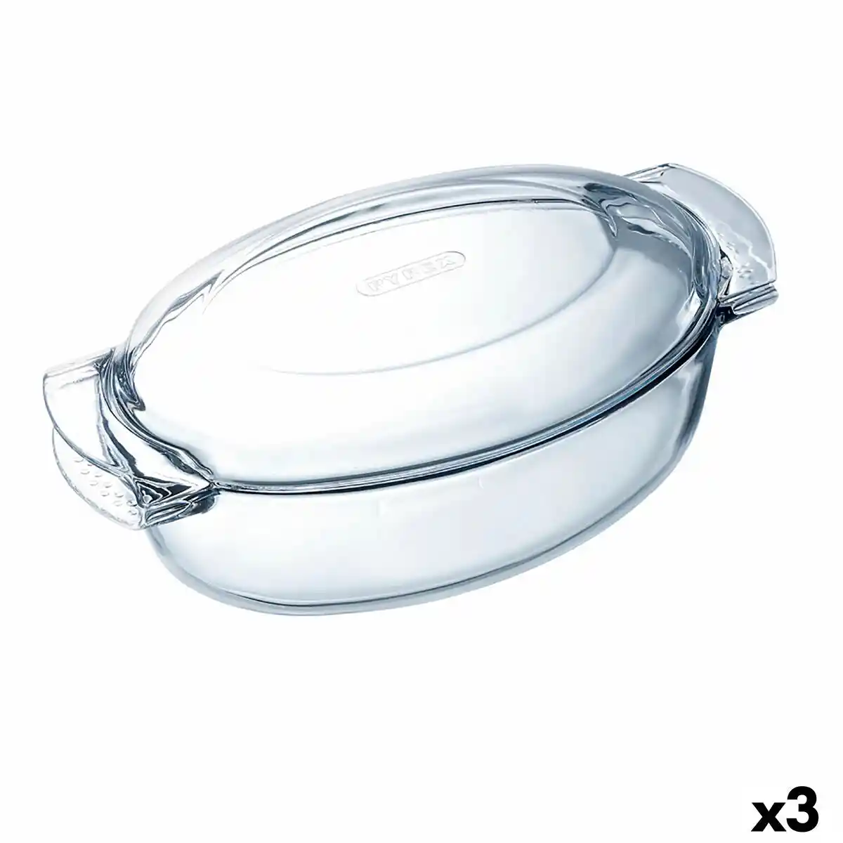 Plat a four pyrex classic avec couvercle ovale 39 x 23_5618. DIAYTAR COTE D'IVOIRE - Votre Destination Shopping Authentique. Explorez notre boutique en ligne et découvrez des trésors qui reflètent l'âme du Côte d'Ivoire, pour une expérience shopping unique.