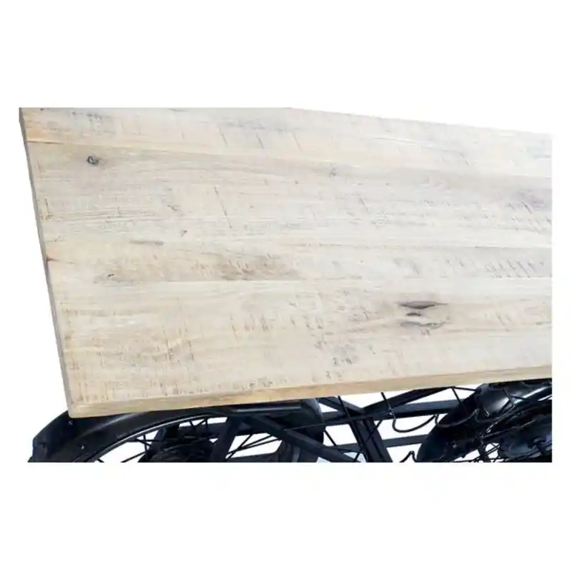 Porte bouteilles dkd home decor metal bois de manguier 155 x 56_4675. DIAYTAR COTE D'IVOIRE - Où Choisir est une Découverte. Parcourez notre catalogue et trouvez des articles qui éveillent votre curiosité et enrichissent votre expérience shopping.