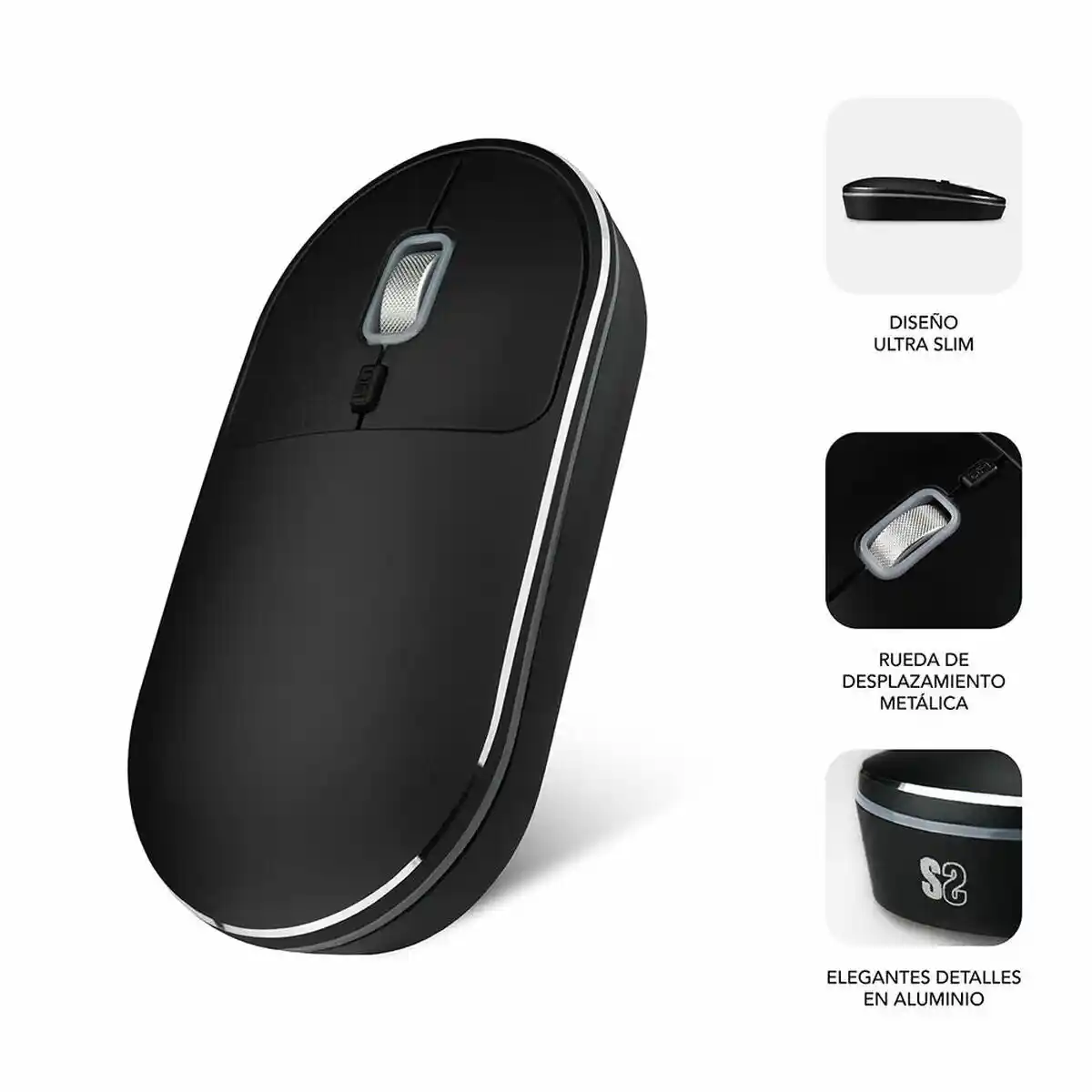 Souris optique sans fil subblim sub mo 4ex0300 1600 dpi noir_2952. DIAYTAR COTE D'IVOIRE - L'Art de Magasiner sans Limites. Naviguez à travers notre collection diversifiée pour trouver des produits qui élargiront vos horizons shopping.