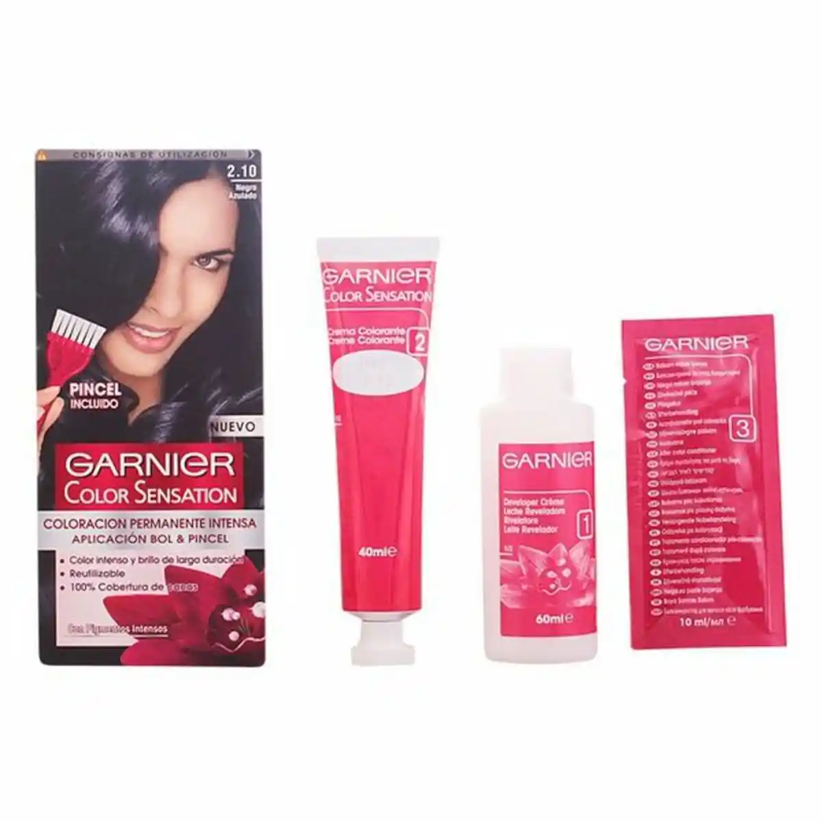 Teinture permanente color sensation 2 10 garnier bleu noir_1680. DIAYTAR COTE D'IVOIRE - Où Chaque Détail Compte. Naviguez à travers notre gamme variée et choisissez des articles qui ajoutent une touche spéciale à votre quotidien, toujours avec qualité et style.