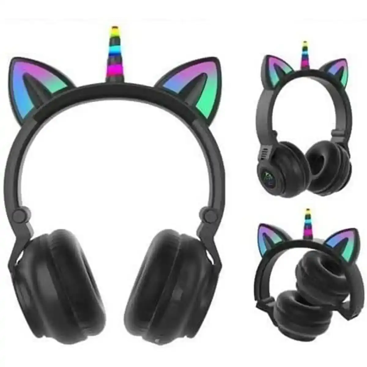 Casque bluetooth roymart neon pods licorne multicolore_4566. DIAYTAR COTE D'IVOIRE - Où Chaque Achat Raconte une Histoire. Explorez notre boutique en ligne et créez votre propre narration à travers notre diversité de produits, chacun portant une signification unique.