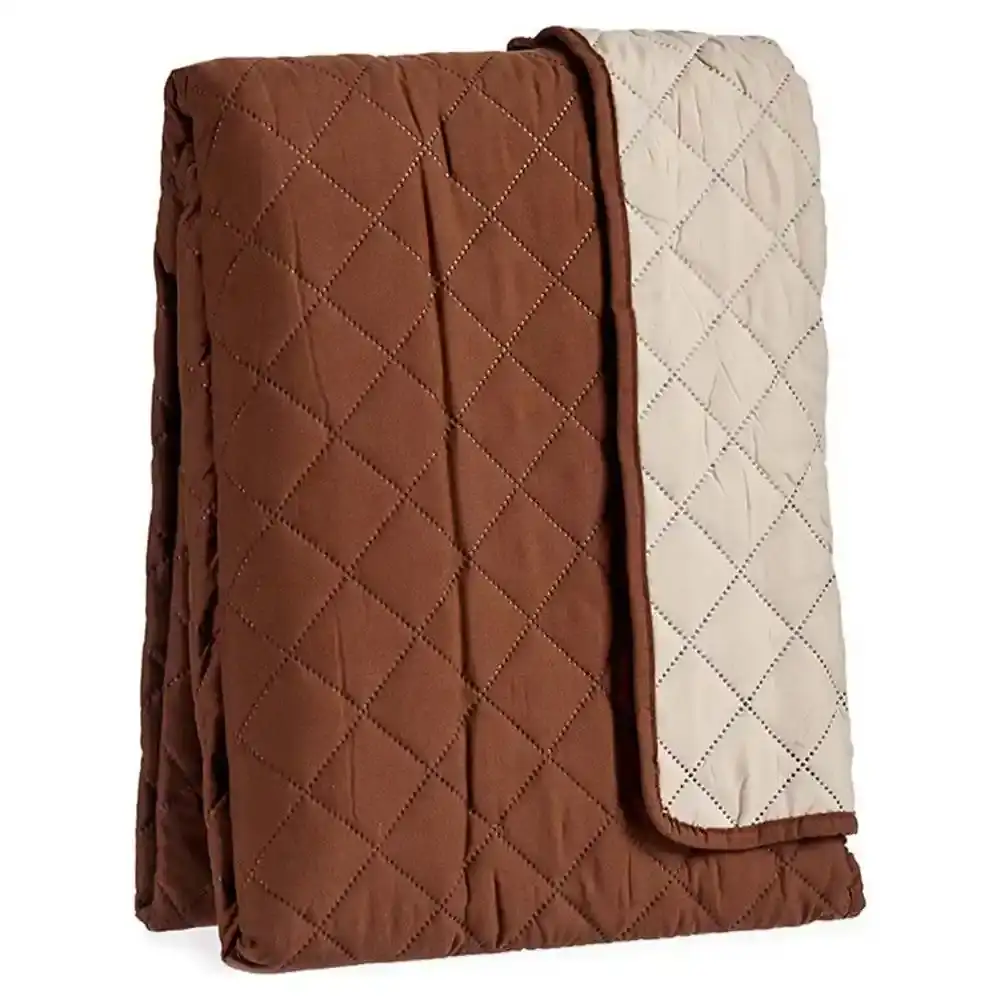 Etui beige marron pour fauteuils microfibre 210 x 210 x 0 5_2356. DIAYTAR COTE D'IVOIRE - L'Odyssée du Shopping à Votre Portée. Parcourez notre boutique en ligne et partez à la découverte d'articles qui rendront chaque jour spécial.